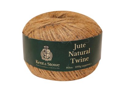 Kent &amp; Stowe K/S70100805 Jute Twine Natural 80m (100g)