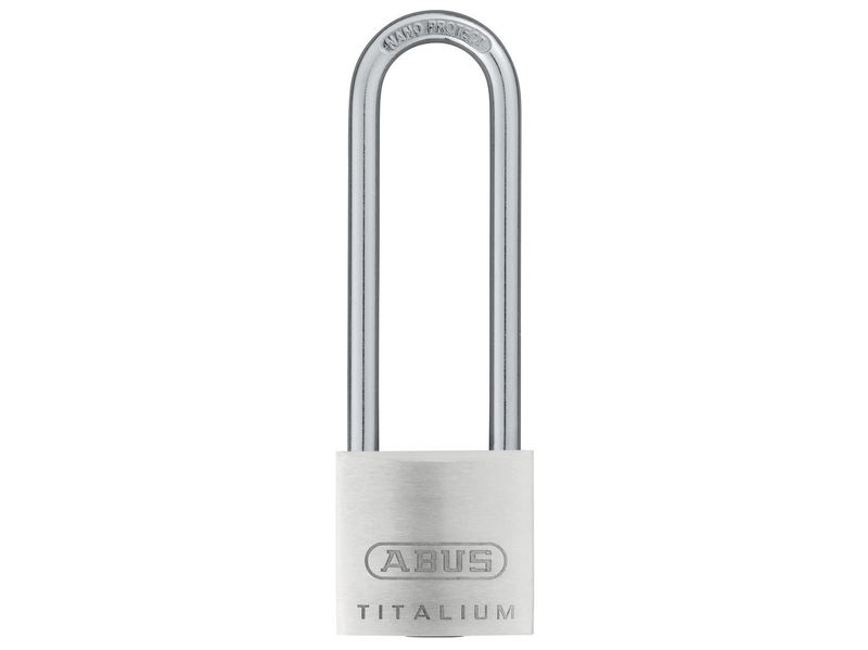 ABUS Mechanical ABU64TI3060C 64TI/30mm TITALIUM™ Padlock 60mm Long Shackle Carded