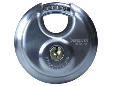 DEFENDER DEFDC70 Diskus Padlock 70mm