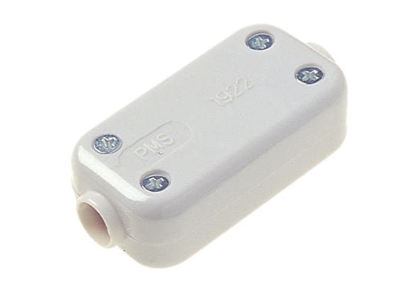 Dencon DCN1922NB 2 Terminal Fixed Connector 5A White