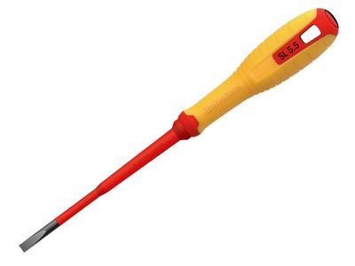 Hultafors HUL445095 VDE Slotted Screwdriver 5.5 x 125mm