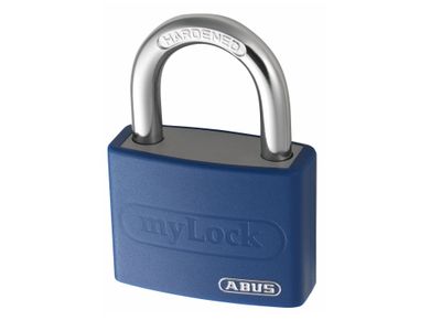 ABUS Mechanical ABU65AL40BLU T65AL/40mm My Lock Aluminium Padlock Blue