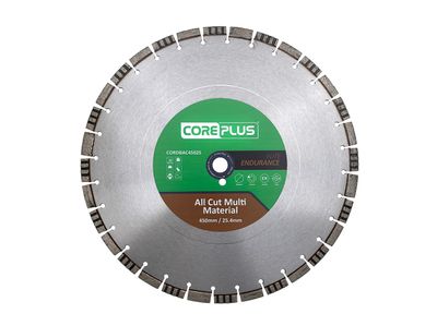 CorePlus CORDBAC45025 All Cut Material Diamond Blade 450mm x 25.4mm
