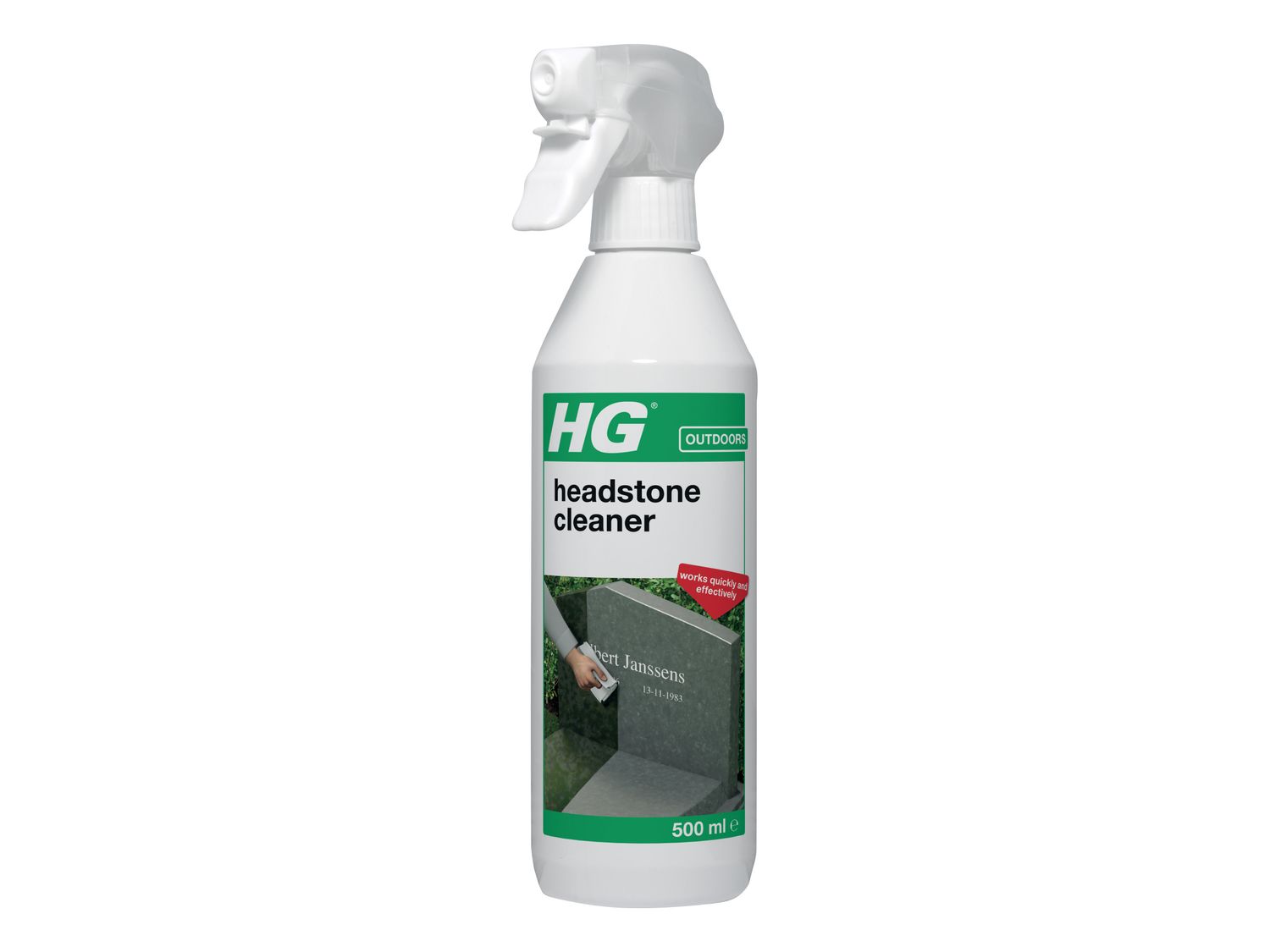 HG H/G215050106 Headstone Cleaner 500ml