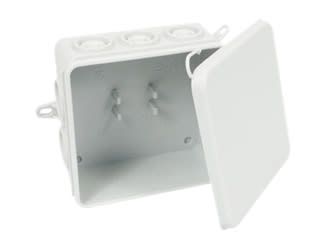 Dencon DCNJB8130NB Square IP54 Junction Box 80mm