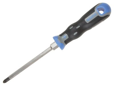 Bahco BAH025002 Tekno+ Screwdriver Pozidriv Tip PZ2 x 125mm Hex Shank