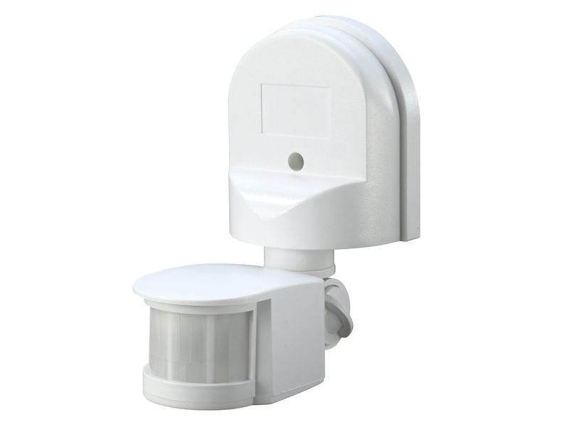 Meridian Lighting MDNPIR180W Wall Mounted PIR Motion Detector White