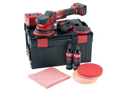 Flex Power Tools FLXFE15150ST Random Orbital Polisher 150mm 18V 2 x 5.0Ah Li-ion