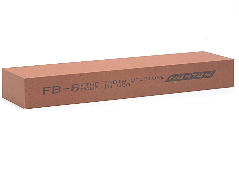 India INDCB8 CB8 Bench Stone 200 x 50 x 25mm - Coarse