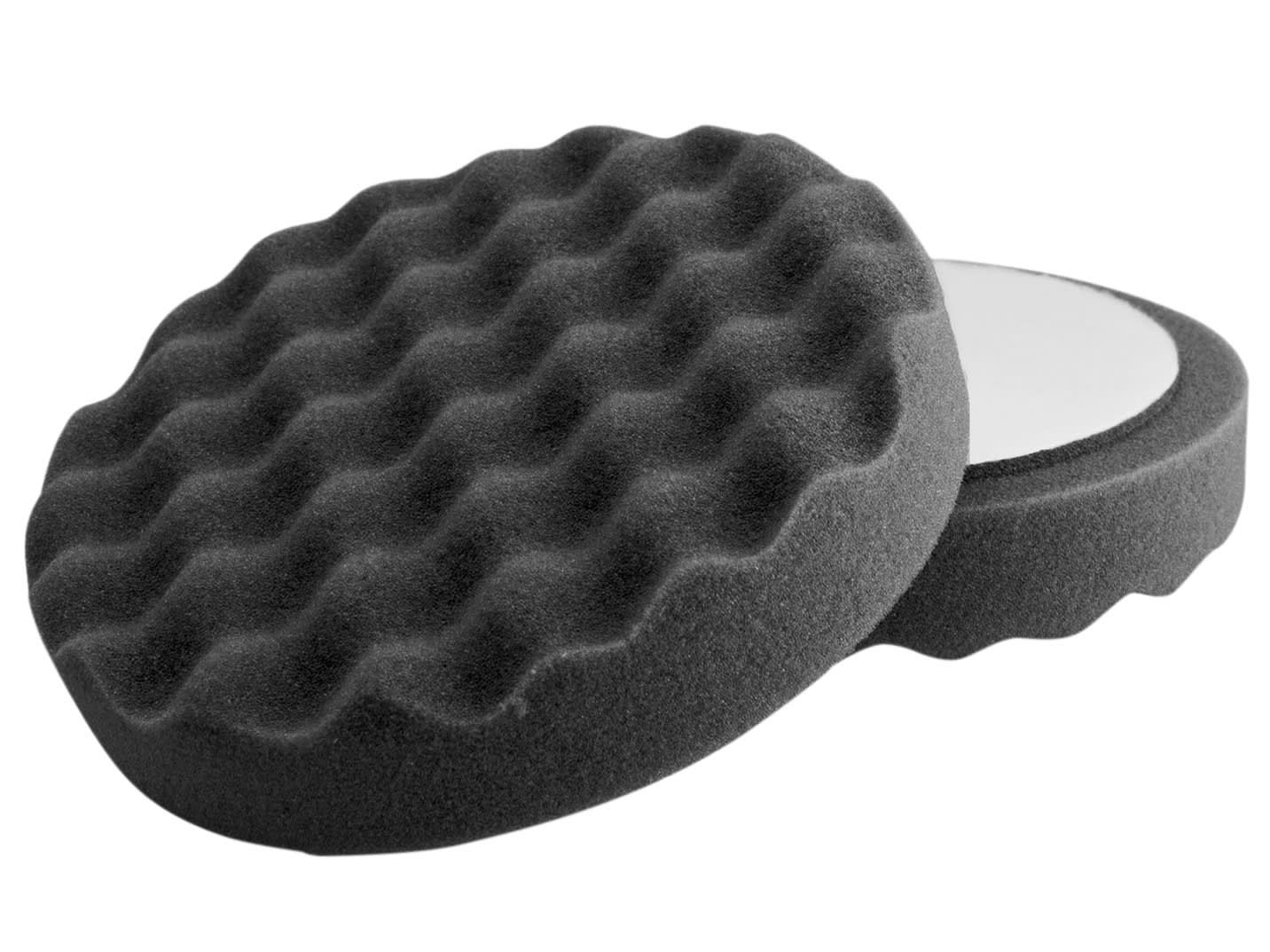 Flexipads World Class FLE44740 Black Waffle Super Soft Finishing Pad 150mm