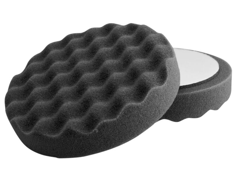 Flexipads World Class FLE44740 Black Waffle Super Soft Finishing Pad 150mm