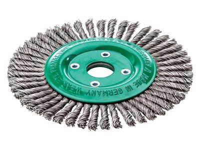 Lessmann LES47520148 Pipeline Brush 48 Knots 178 x 22.2mm Bore Steel Wire