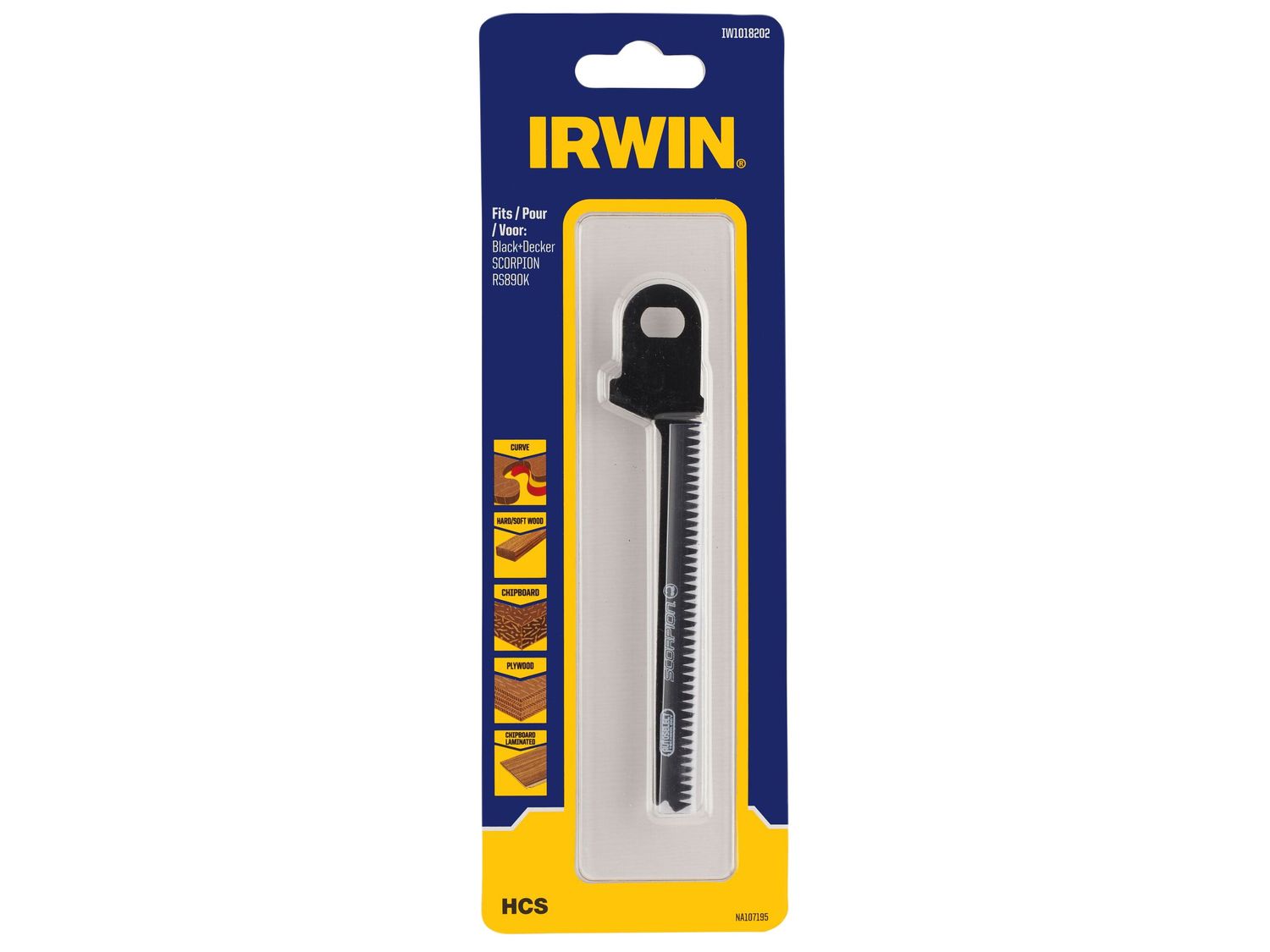 IRWIN IRWIW1018202 Scorpion Wood Jigsaw Blade