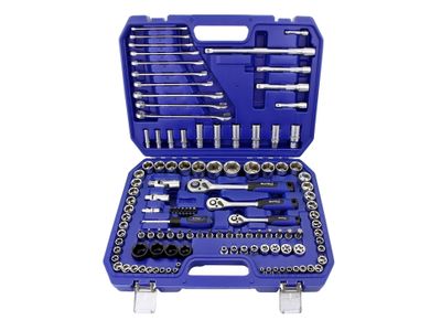 BlueSpot Tools B/S1583 1/2in, 3/8in &amp; 1/4in Metric Socket Set, 120 Piece