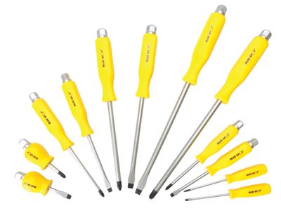 BlueSpot Tools B/S12058 Hex Drive Screwdriver Set,12 Piece