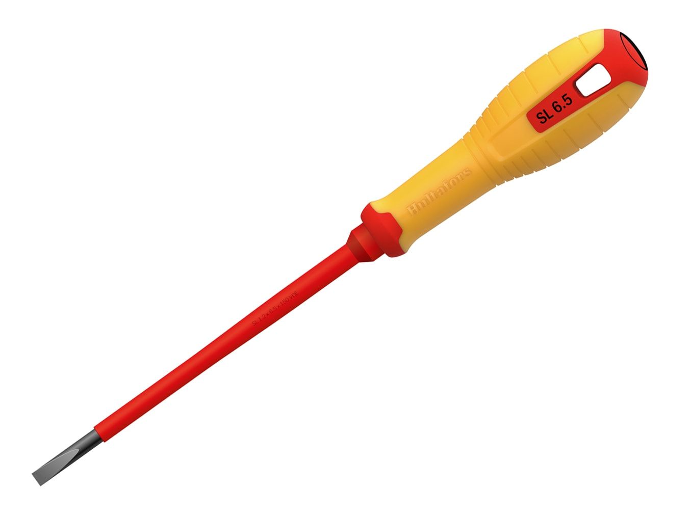 Hultafors HUL445115 VDE Slotted Screwdriver 6.5 x 150mm