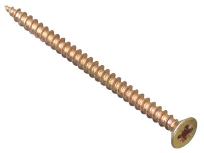 ForgeFix MPS670Y Multi-Purpose Screws ZYP 6.0 x 70mm (100)