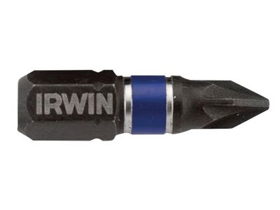 IRWIN IRWIW6061408 Impact Pro Performance Screwdriver Bits PZ2 25mm (Pack 10)