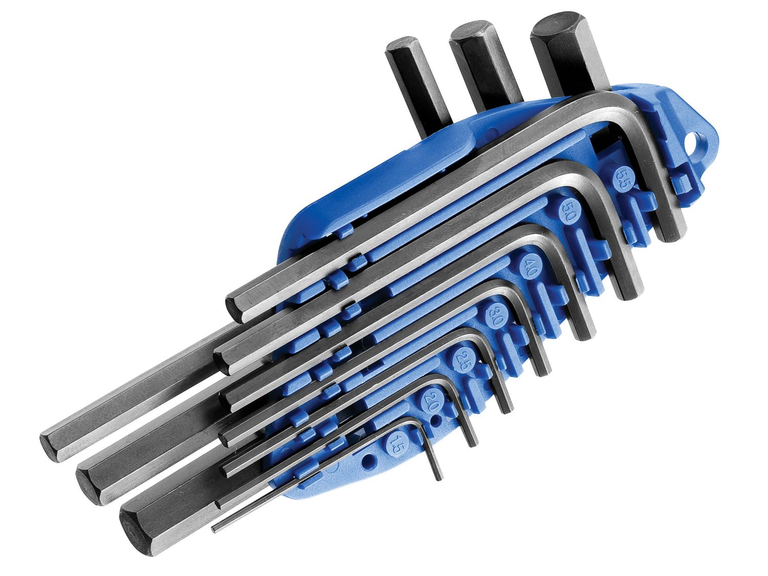 Expert BRIE069253B Metric Hexagon Key Short Arm Set, 10 Piece