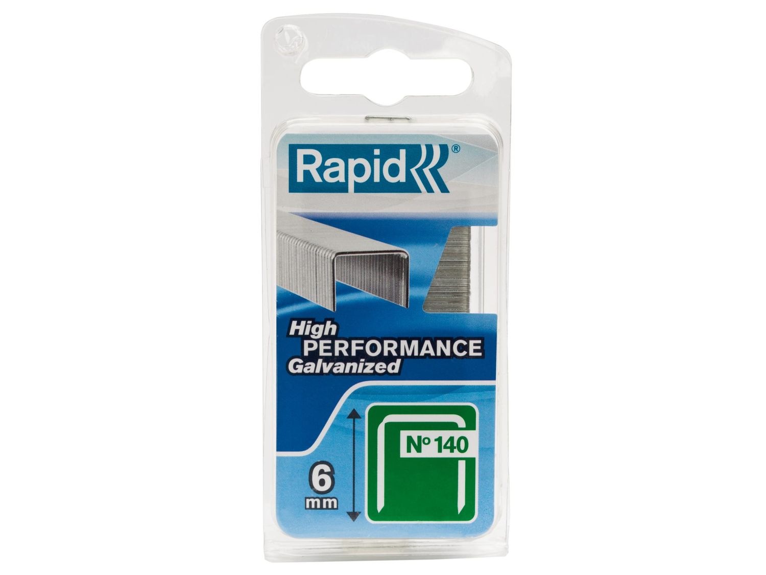 Rapid RPD1406NB 140/6NB 6mm Galvanised Staples (Narrow Box 970)
