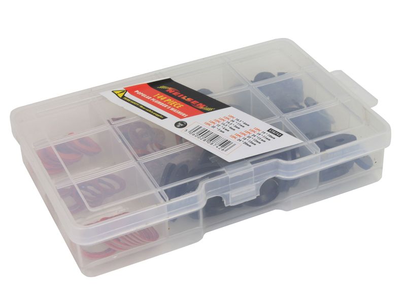 Arctic Hayes ARC557000 Popular Plumbers Washer Kit 144 Piece