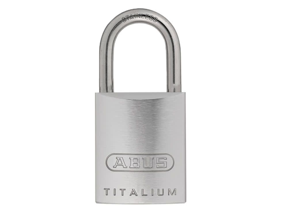 ABUS Mechanical ABU86TIIB45 86TIIB/45mm TITALIUM™ Padlock Without Cylinder Stainless Steel Shackle