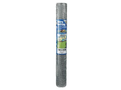 Gardman GDM50050 Galvanised Wire Netting 13mm Hexagon, 10 x 0.9m