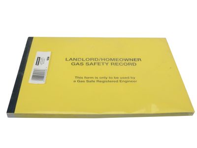 Monument MON532 532P Gas Safe Landlords Gas Safety Record Pad of 50