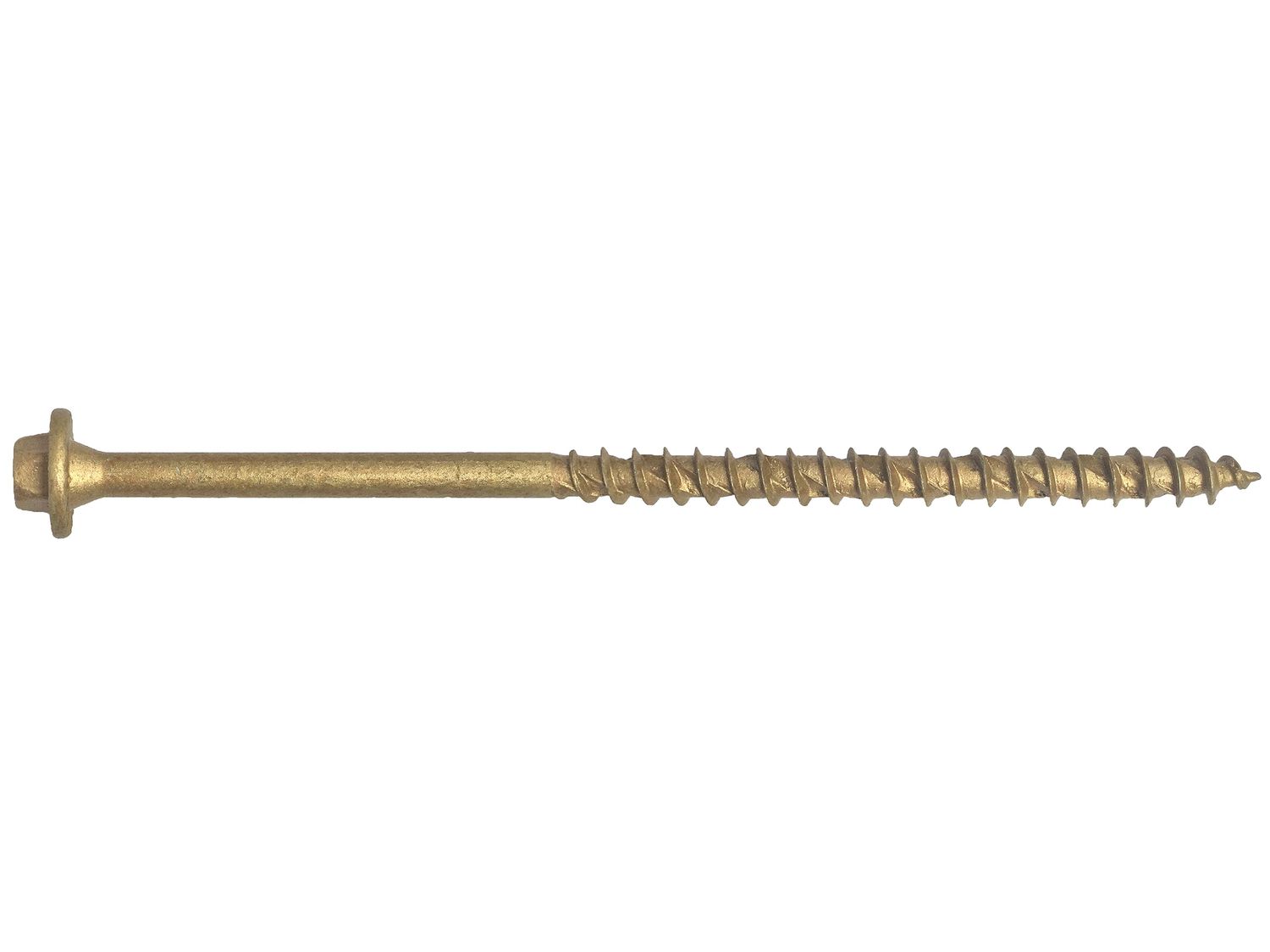 ForgeFix FORTF765T Hexagonal/TORX Compatible Timber T30 Screws Tan 7x65mm Tub 50