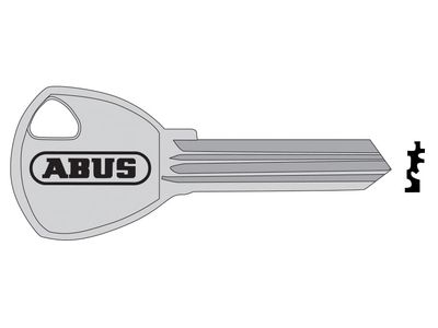 ABUS Mechanical ABUKB57862 80TI/40+45+50+60 Key Blank 57862