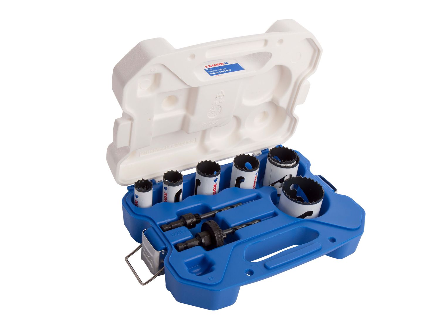 LENOX LEN1768793 INT700G General Purpose Holesaw Set, 9 Piece