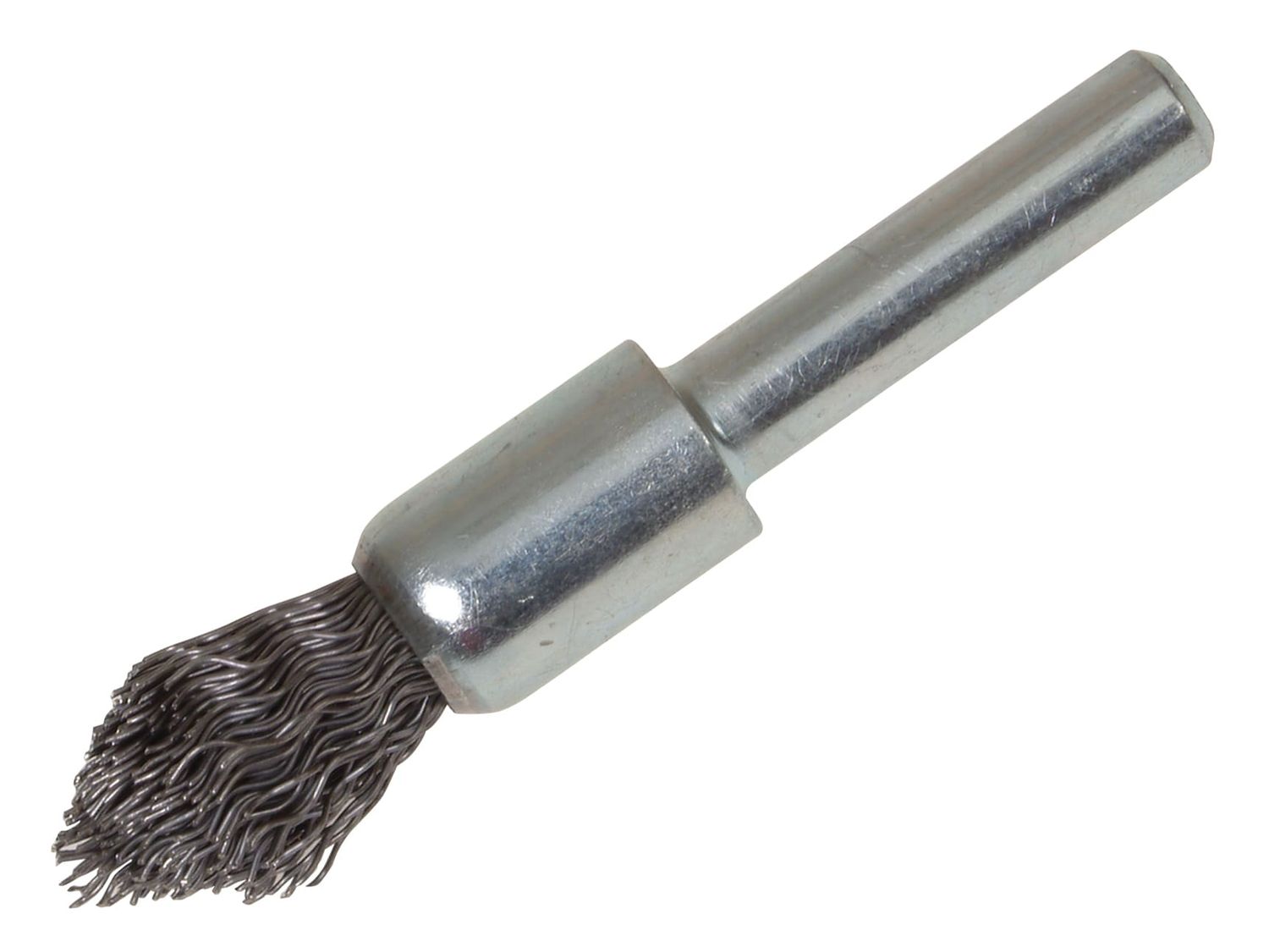 Lessmann LES451162 Pointed End Brush with Shank 12/60 x 20mm, 0.30 Steel Wire