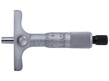 Moore &amp; Wright MAW890M 890M Fixed Type Depth Micrometer 0-25mm/0.01mm