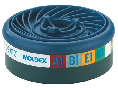 Moldex MOL9400 EasyLock ABEK1 Gas Filter Cartridge (Wrap of 2)