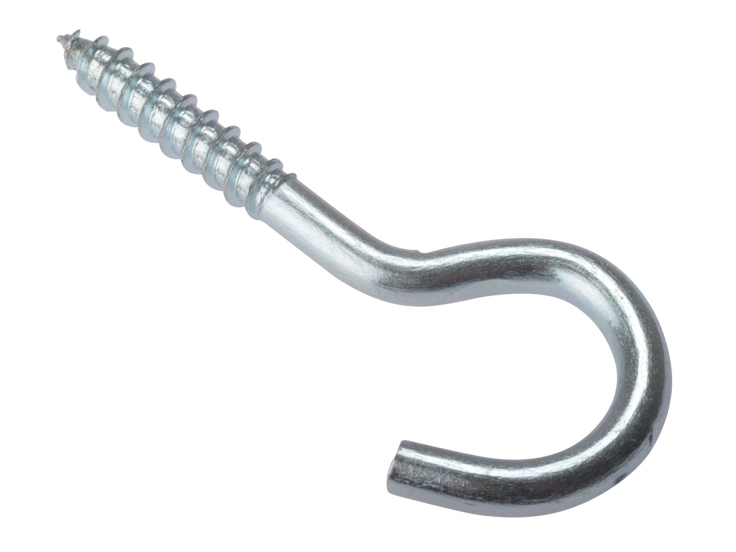 ForgeFix FORSH10018M Screw Hook ZP 100 x 18Ga Bag 10