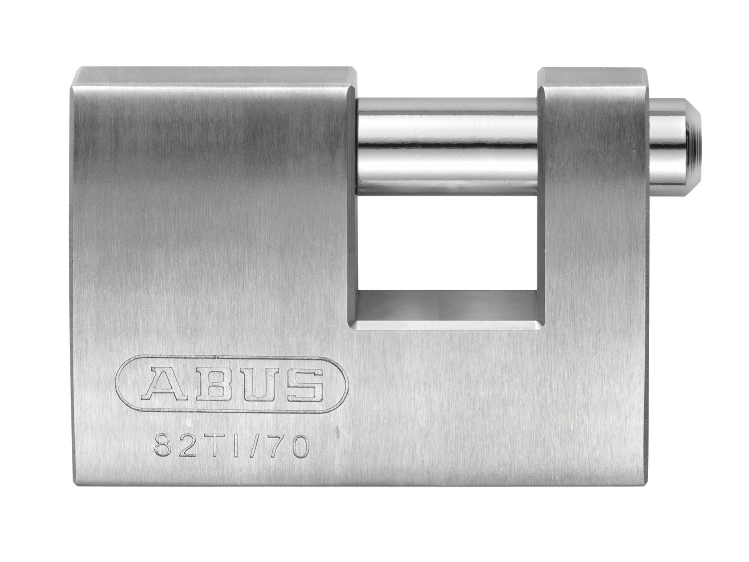 ABUS Mechanical ABUKA8519 82TI/70mm TITALIUM™ Shutter Padlock Keyed Alike KA8519