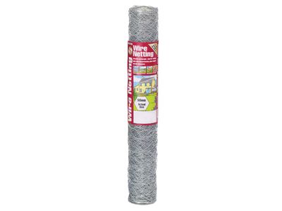 Gardman GDM50060 Galvanised Wire Netting 50mm Hexagon, 10 x 0.9m