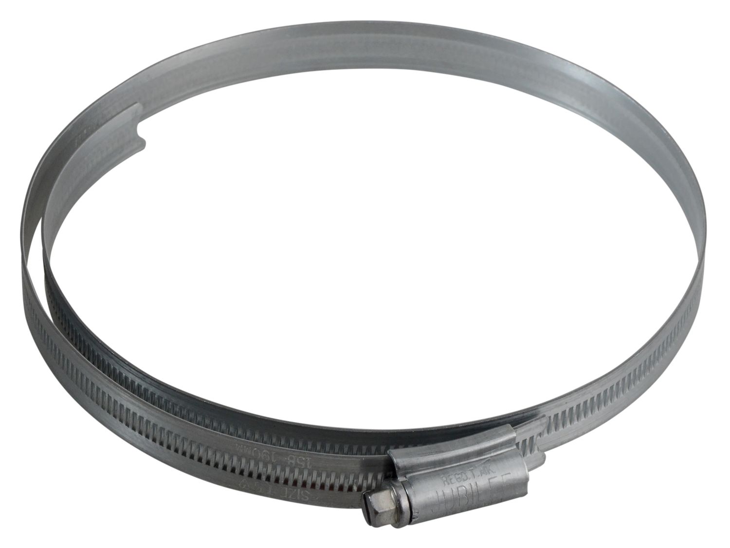 Jubilee JUB85 8.1/2in Zinc Protected Hose Clip 184 - 216mm (7.1/4 - 8.1/2in)