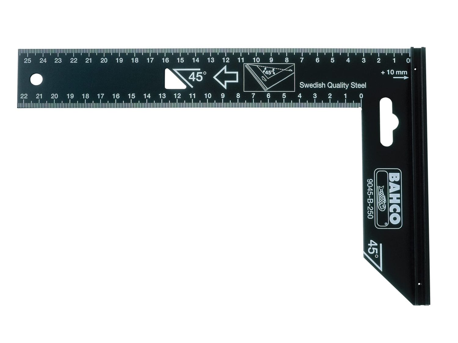 Bahco BAH9045B250 9045-B-250 Try Square 250mm (10in)