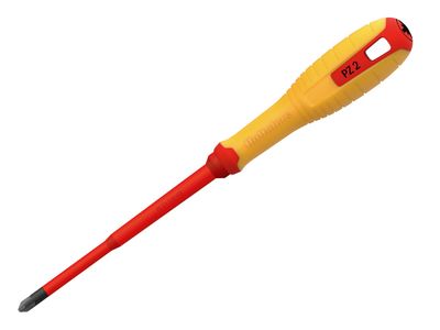 Hultafors HUL446025 VDE Pozidriv Screwdriver PZ2 x 125mm
