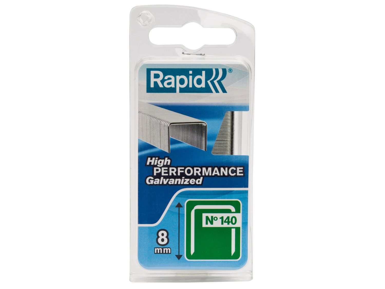 Rapid RPD1408NB 140/8NB 8mm Galvanised Staples (Narrow Box 970)