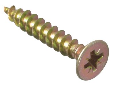 ForgeFix MPS535Y Multi-Purpose Screws ZYP 5.0 x 35mm (200)