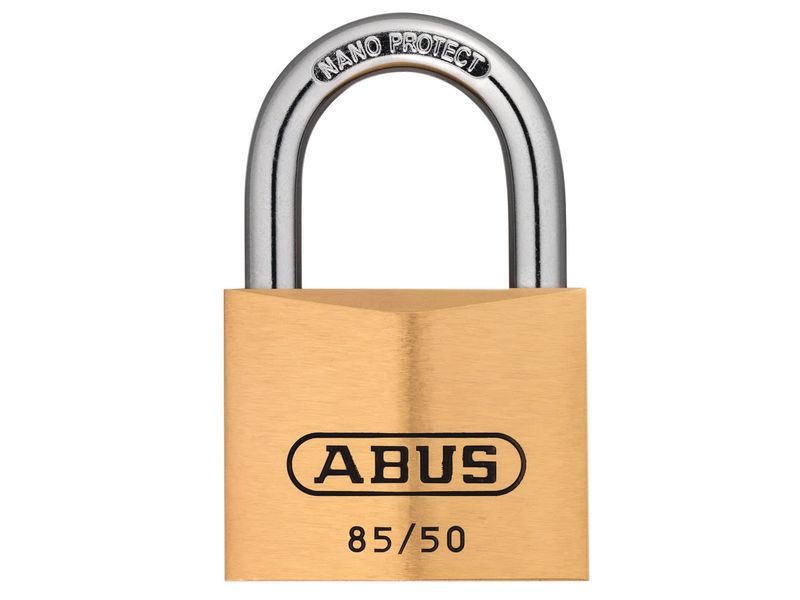 ABUS Mechanical ABU8550 85/50mm Brass Padlock