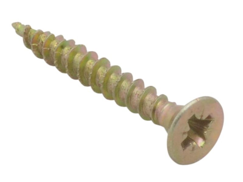 ForgeFix SPE430YB Spectre™ Advanced Multi-Purpose Wood Screws ZYP 4.0 x 30mm (1000)