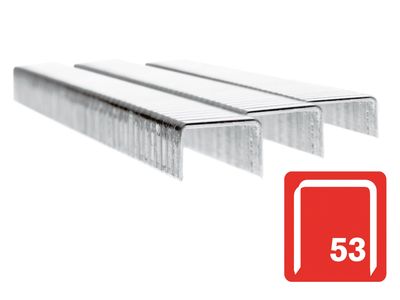 Rapid RPD536B2500 53/6B 6mm Galvanised Staples (Box 2500)
