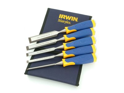 IRWIN Marples MARS500S5W MS500 ProTouch™ All-Purpose Chisel, Set 5 Piece