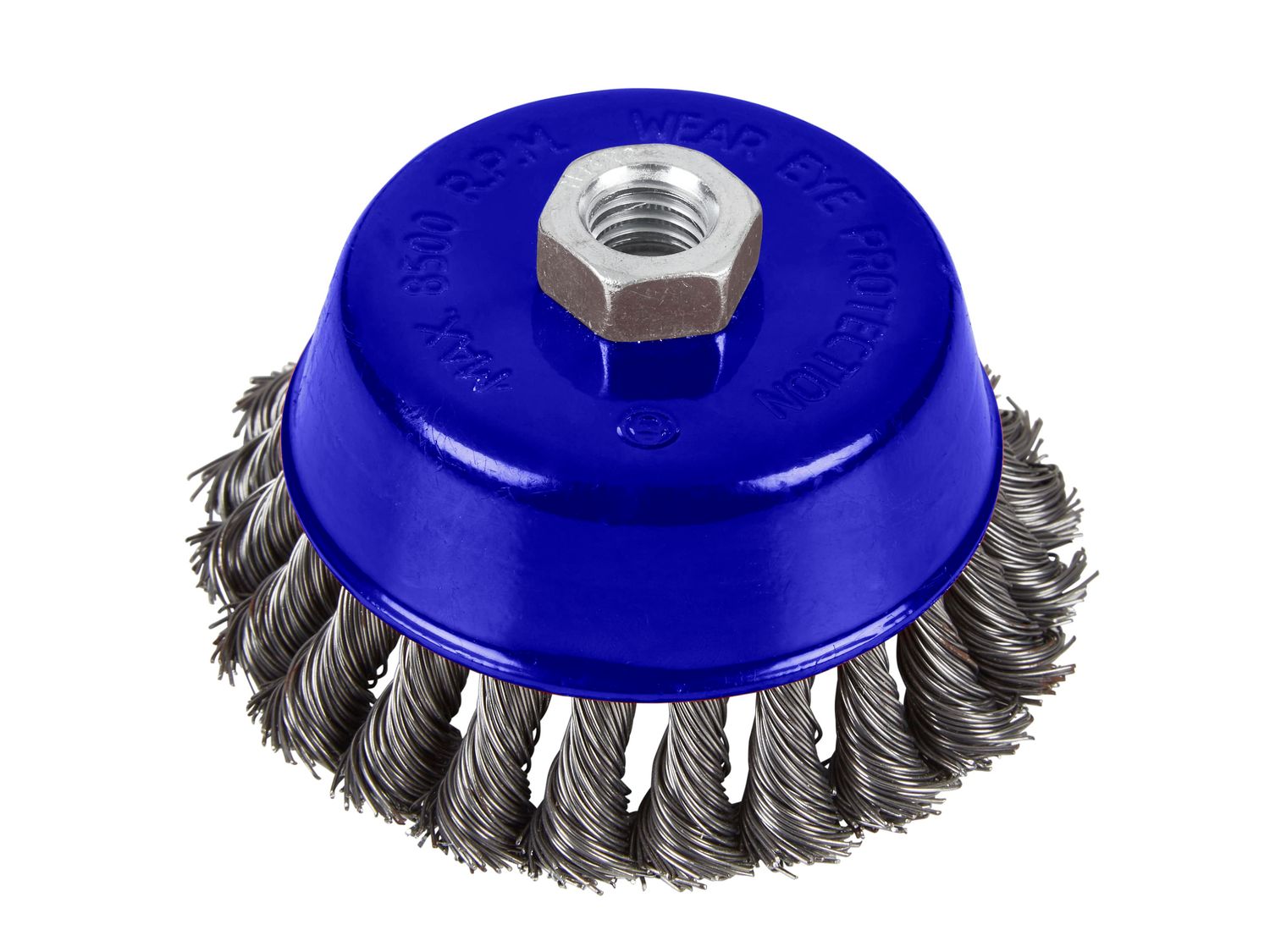 BlueSpot Tools B/S19216 Twist Knot Cup Brush 100mm M14 X 2