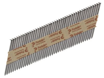 Paslode PAS141226 3.1 x 75mm 350 Ring Nails Bright Finish Box of 2200 + 2 Fuel Cells