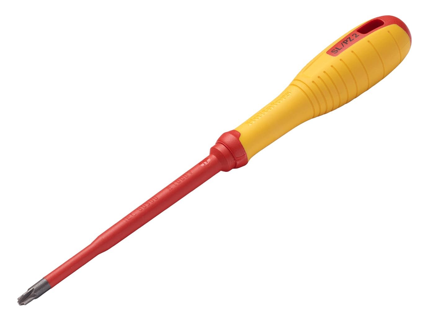 Hultafors HUL448015 VDE PlusMinus Screwdriver SL/PZ2 x 125mm