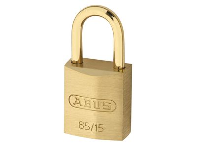 ABUS Mechanical ABUKA09326 65MB/15mm Solid Brass Padlock Keyed Alike 151